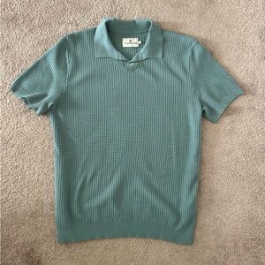 The Normal Brand Waffle Stitch Polo